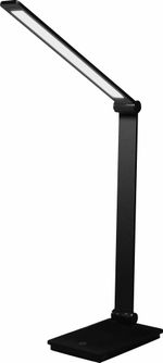 Офисная настольная лампа ARTE LAMP EDWARD A5126LT-1BK, 1хLED