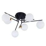 Потолочная люстра Arte Lamp GEMINI A2243PL-6BK, 6хG9