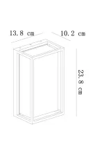 Уличный настенный светильник Arte Lamp MARFIK A2322AL-1GO, 1хE27