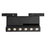 206937 Светильник линейный поворотный 24V д/трека LINEA LED 6W 500LM 30G ЧЕРНЫЙ 3000K Lightstar