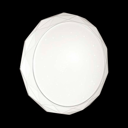 2045/DL PALE SN 089 Светильник пластик/белый/прозрачный LED 48Вт 4000K D400 IP43 GINO