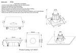 Светильник встраиваемый Crystal Lux CLT 003C1 WH 1400/161