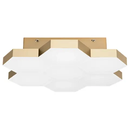 750071 Люстра потол FAVO LED-35W 1680LM Satin Gold 3000K Lightstar