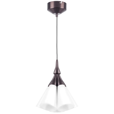 757150 Люстра CONE 5х10W (led) E14 КОФЕЙНЫЙ/БЕЛЫЙ Lightstar