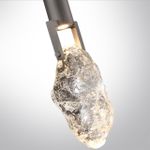6695/5L MIDCENT ODL24 339 Подвесной светильник брашир. черный/металл/стекло IP20 LED 5W 200Лм 3000K LIA