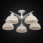 Citilux Трензадо CL415251 Люстра керамическая Белая с патиной