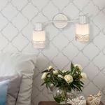 Спот с поворотными плафонами 20025/2 белый с золотом