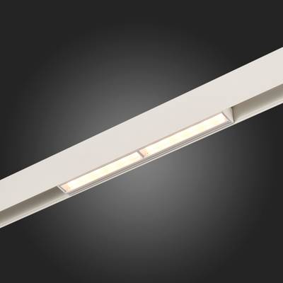 ST804.536.12 Магнитный трековый светильник Белый LED 1*12W 3000K 850Lm Ra&gt;90 120° IP20 L220xW22xH46 48VV