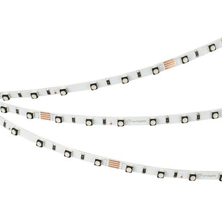 Лента MINI-60-24V RGB 5mm (3535, 5m, LUX) (Arlight, 6 Вт/м, IP20)