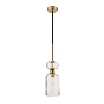 Подвесной светильник Escada 1141/1S E14*60W Antigue copper/Beige