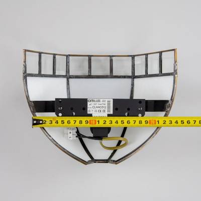 Citilux Шербург-1 CL440312 Бра витражное Бронза