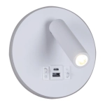 86203-9.2-001KT LED12W+USB WT светильник настенный Reluce, LED