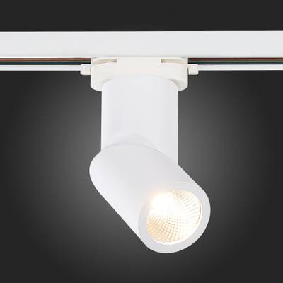 ST650.546.10 Св-к трек. Белый LED 1*10W 4000K 800Lm Ra&gt;90 38° IP44 D60xH190 165-265V