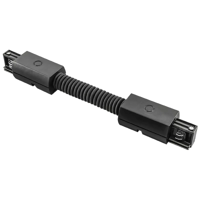504157 Соединитель трековый трехфазный BARRA регулируемый гибкий ЧЕРНЫЙ Lightstar