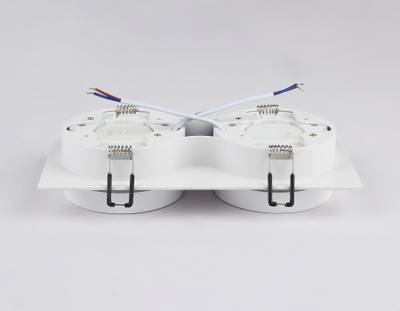 Светильник встраиваемый TN52423/2 WH/FR белый/белый матовый GX53 max 12W 210*105*45