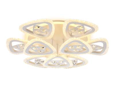 Потолочный светодиодный светильник с пультом FA2921 WH белый 138W 600*600*130 (ПДУ РАДИО 2.4)