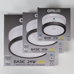 Citilux Бейсик CL738181V Светильник накладной Чёрный