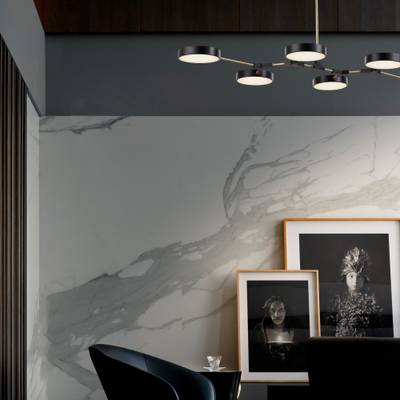 SLE6003-502-08 Светильник потолочный Белый/Белый LED 8*10W