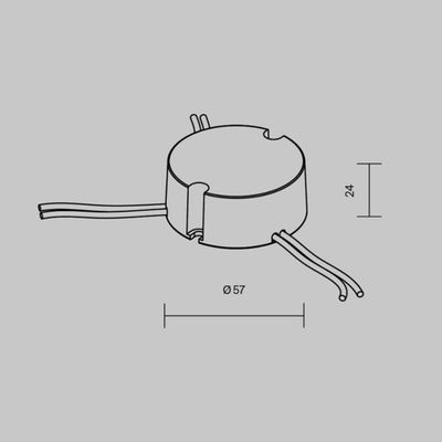 Источник тока DALI NFC DT6 200-700mA +PUSH DIM, 721030. TM Maytoni