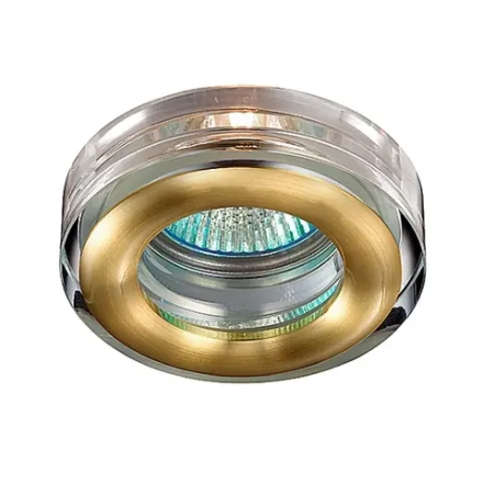 369881 SPOT NT14 602 матовое золото Встраиваемый светильник IP54 GX5.3 50W 12V AQUA
