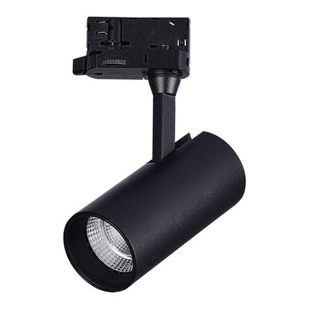 ST661.436.10 Св-к трек. Черный LED 1*10W 3000K 800Lm Ra&gt;90 38° IP20 L130xW60xH195 165-265V