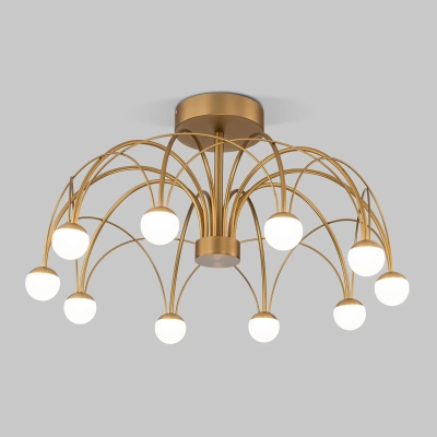 Потолочный светодиодный светильник 90031/10 LED золото, LED