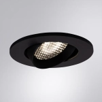 Точечный встраиваемый светильник Arte Lamp FUJI A2865PL-1BK, 1хGU10