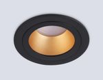 Светильник встраиваемый TN102825 BK/GD черный/золото GU5.3 D92*50