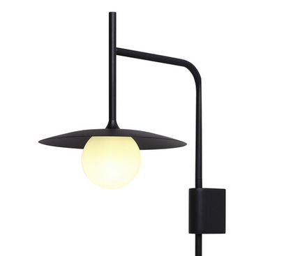 08469W-2,19 Настенный светильник Элисон черный d25 h80 G9 1*10W (Led лампы в комплекте)
