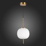 SL1621.203.01 Подвес ST-Luce Золотистый/Белый LED 1*13W 3000K