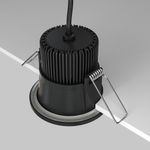 Встраиваемый светильник Zoom 3000K 1x6Вт 60° IP 65 Dim Triac, DL034-01-06W3K-D-B. TM Maytoni