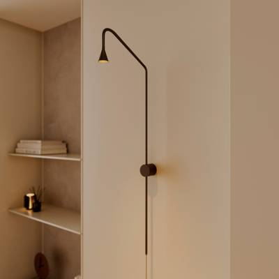 Светильник SP-RINAR-WALL-5W Warm3000 (BK, 36 deg, 230V)  (Arlight, IP20 Металл, 5 лет)