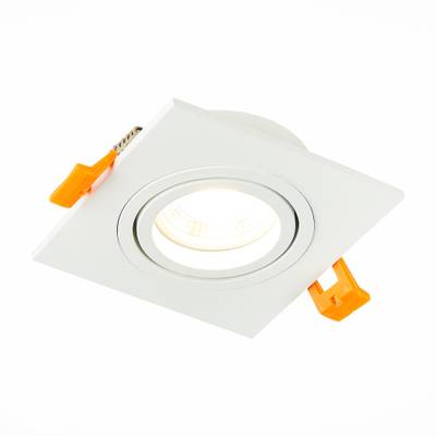 ST251.508.01 Св-к встр. Белый GU10 1*50W  IP20 L92xW92xH27 220V Без ламп