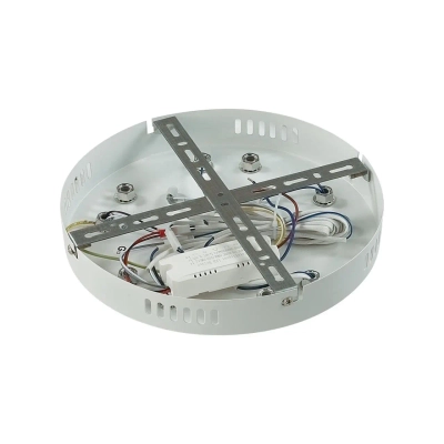 8027/55CL LEDIO LN25 247 белый/белый, металл/акрил Потолочный светильник с ПДУ LED 55W 3000-6000К 220V KALIFA