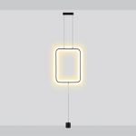 7022/27FLA HIGHTECH ODL25 247 Напольный светильник черный/металл/акрил IP20 LED 3000K 220V TEO