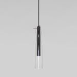 Подвесной светильник LED со стеклянным плафоном 50254/1 LED черный, LED