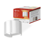 Светильник светодиодный ДБУ DOT-R15W 15Вт 3000К IP65 уличный круглый бел. IN HOME 4690612055510