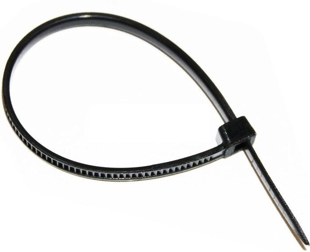 Хомут кабельный КСС-А 3.6х200 нейлоновый с УФ защитой черн. (уп.100шт) IN HOME 4690612011844