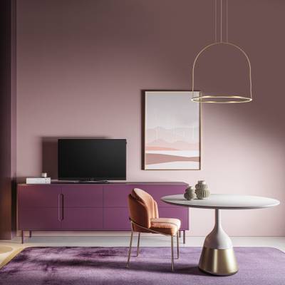 Подвесной светодиодный светильник 90323/1 латунь, LED