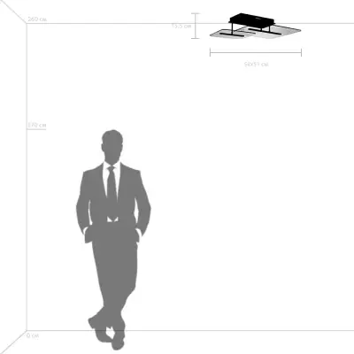 738063 Люстра ACRILE 29W LED 2966LM 120G ЗОЛОТО 3000K Lightstar
