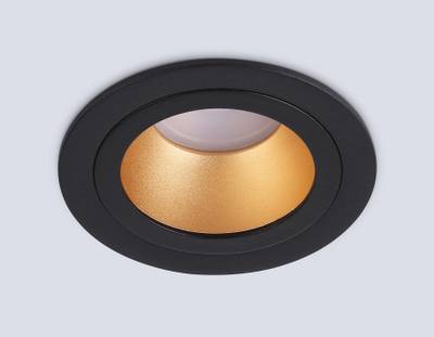 Светильник встраиваемый TN102825 BK/GD черный/золото GU5.3 D92*50