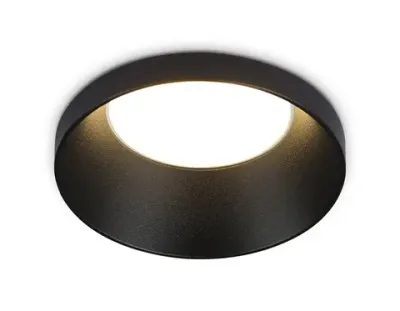 Светильник встраиваемый TN102802 BK черный GU5.3 D71*34