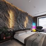 4335/9LA HIGHTECH ODL22 297 чёрный Подвесной светильник, вертикальн.крепление IP20 LED 9W 675Лм 3000K FILLINI