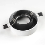 L01002720 Светильник LEVIGO MR16/HP16 ЧЕРНЫЙ/БЕЛЫЙ МАТОВЫЙ (010027+510020)