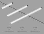Светильник светодиодный трековый Magnetic 48V 10mm GL2370 BK черный IP20 10W 3CCT 3000/4200/6400K 300*25*73