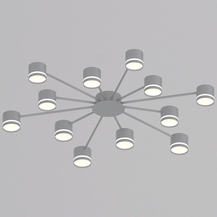06730-0.3-12 GX53 GREY светильник потолочный Reluce, GX53х12
