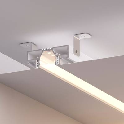 Профиль STRETCH-20-CEIL-D-CENTER-2000 WHITE (Arlight, Алюминий)