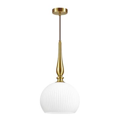 4766/1 PENDANT ODL21 491 белый/бронзовый Подвес E27 60W RUNGA
