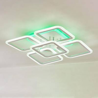Citilux Марсель Смарт CL232A150E RGB Умная люстра Белая
