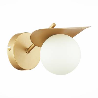 SLE220501-01 Бра Золотистый/Белый G9 1*5W